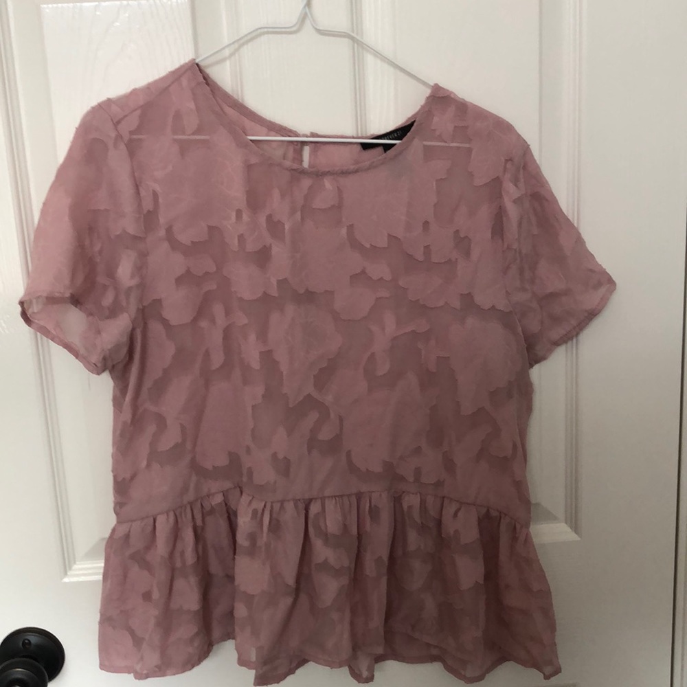 Pink blouse
